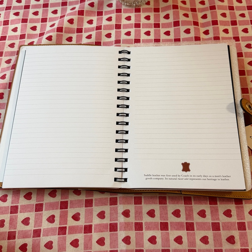 📙 COACH NOTEBOOK 📙 NWT 📙 - Picture 10 of 16